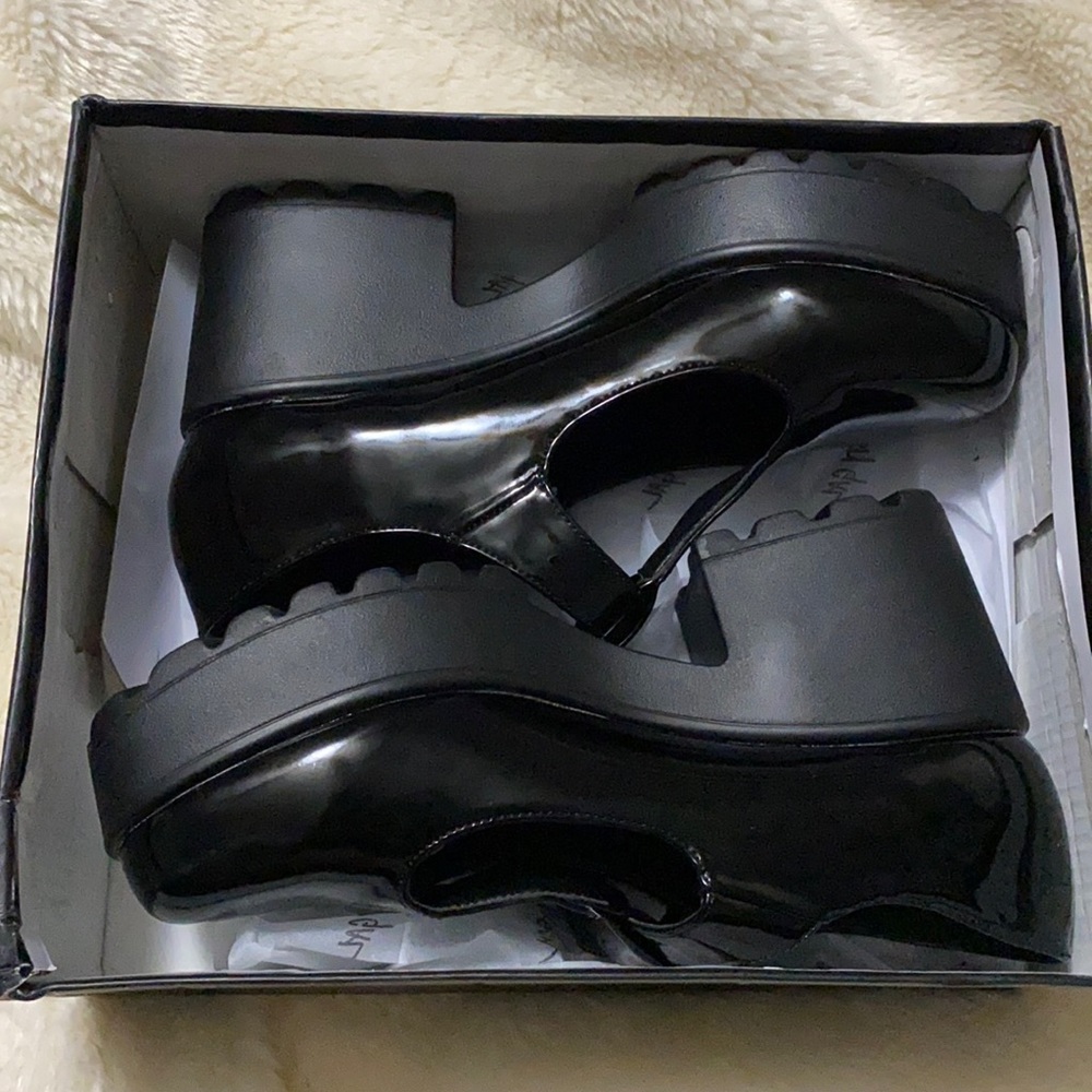 nasty gal t-strap mary jane shoes